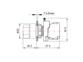 SELECTOR SWITCH 2 POSITIONS RINSS22 INDECO